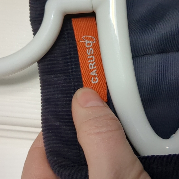 Navy corduroy blazer jacket - Picture 4 of 7